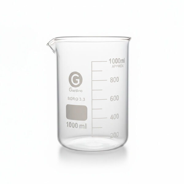 VASO DE VIDRIO GRADUADO