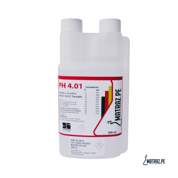 Solución buffer ph 4.0