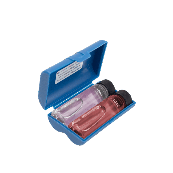 Kit de solución de calibración para medidor de cloro AK4011 con cubetas