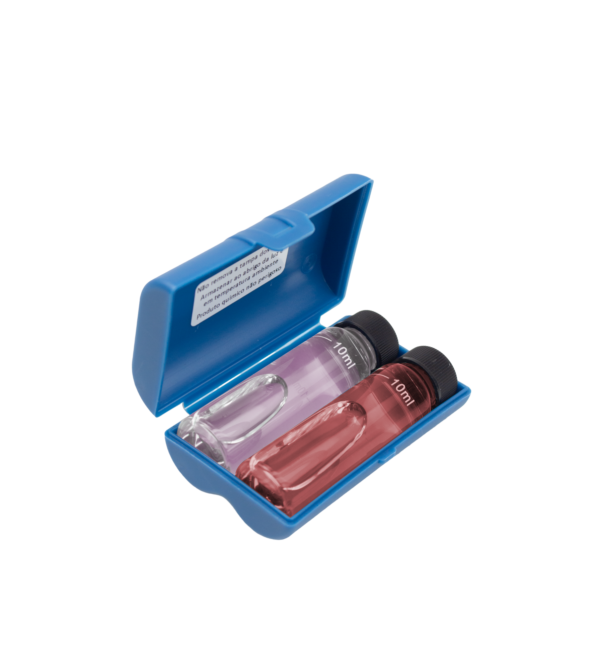 Kit de solución de calibración para medidor de cloro AK4011 con cubetas