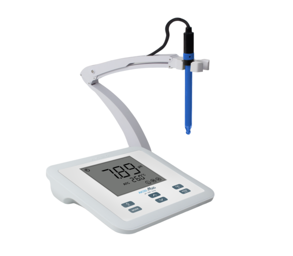 Medidor de pH de mesa digital AK130 para análisis de laboratorio