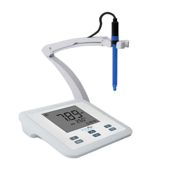 Medidor de pH de mesa digital AK130 para análisis de laboratorio