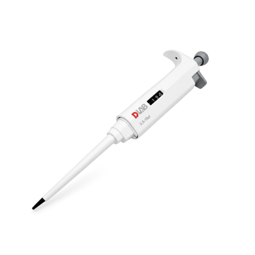 Micropipeta de laboratorio 0.5–10 µL - DLAB <x>STOCK LIMITADO</x>