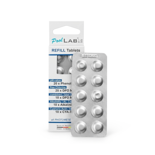 REFILL DE TABLETAS PARA FOTOMETRO POOLLAB 1.0 Y/O POOLLAB 2.0 - POLREF - WATER-ID <x>STOCK LIMITADO</x>
