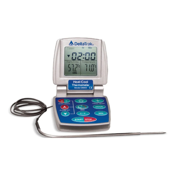 TERMÓMETRO CALOR/ENFRIAMIENTO COCCIÓN AUTOMÁTICA Y ENFRIAMIENTO - 26003 - DELTATRAK