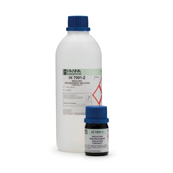 SOLUCION REDUCTORA DE PRE TRATAMIENTO PARA ELECTRODOS DE ORP 500 ML - HI7091LV - HANNA - REACTIVOS - HANNA