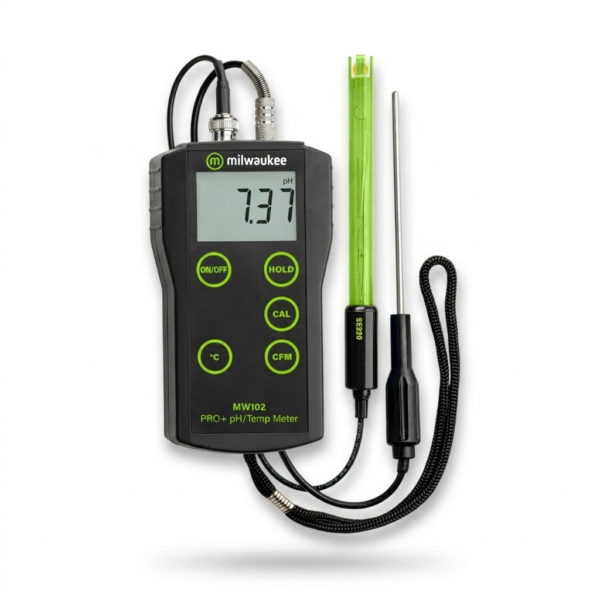 MEDIDOR DE PH Y TEMP PARA ALIMENTOS Y SUELO - MW102FOOD - MILWAUKEE