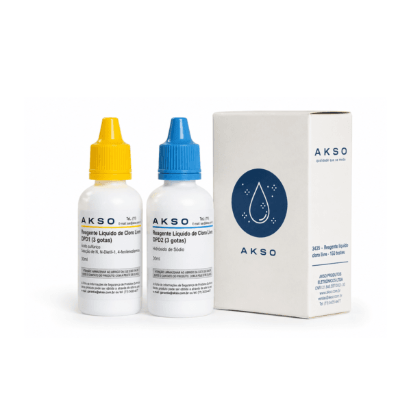 REACTIVO PARA CLORO LIBRE X 150 PRUBAS - AK4003 - AKSO