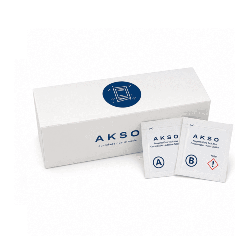 REACTIVO EN POLVO PARA CLORO RANGO ALTO X 50 PRUEBAS - AK4010 - AKSO