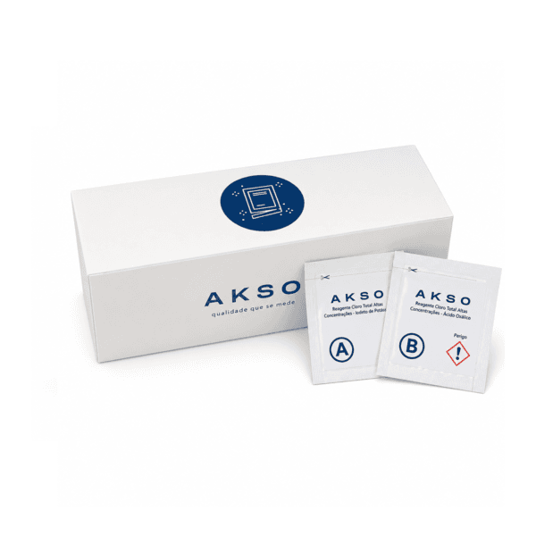 REACTIVO EN POLVO PARA CLORO RANGO ALTO X 50 PRUEBAS - AK4010 - AKSO