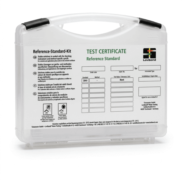 Kit de referencia estándar de cloro (0.2 y 1.0 mg/L) - MD 100/110/200 - LOVIBOND <x>STOCK LIMITADO</x>
