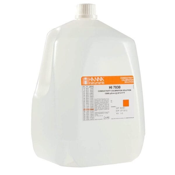 Solución patrón de conductividad 12,880 µS/cm - HI7030 - HANNA<x>STOCK LIMITADO</x>