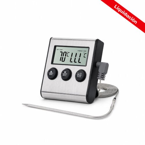 TERMÓMETRO DIGITAL PROGRAMABLE CON SONDA - 14879 - TAYLOR <x>STOCK LIMITADO</x>