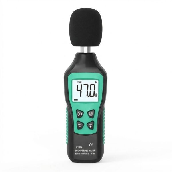 SONOMETRO MEDIDOR DE DECIBELIOS - FY826 - ALVIVI <x>STOCK LIMITADO</x>
