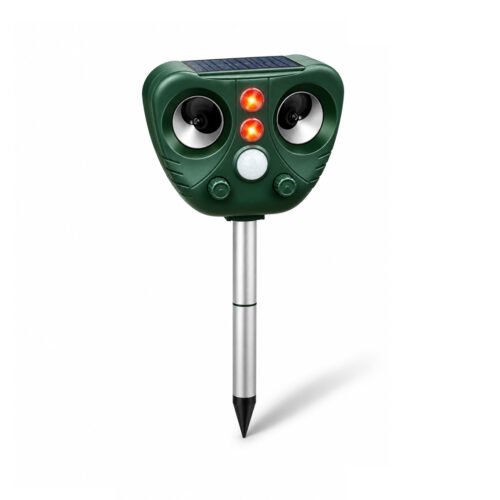 REPELENTE ULTRASÓNICO SOLAR DE ROEDORES Y AVES - 230627-2 - PRECISSO